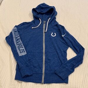 NFL Nike Indianapolis Colts Blue Zip-Up Hoodie